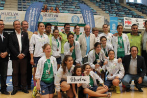 Selección cadete femenina de Huelva.