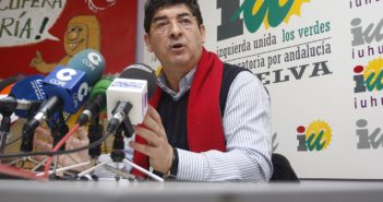 Diego Valderas, coordinador andaluz de IU.