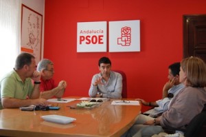 CCOO y UGT reunion con PSOE