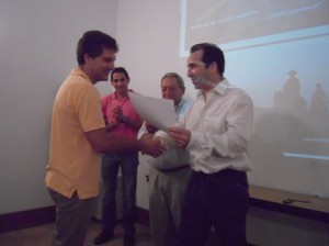 Entrega del diploma