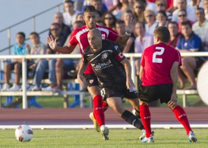 Partido Recreativo-Sevilla B disputado en Punta Umbría. (Julián Pérez).