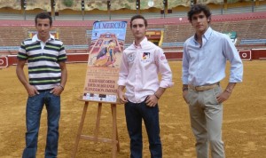 Finalistas del certamen 'Huelva busca un torero'.