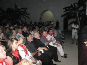 Concentración de jóvenes en Santa Clara.