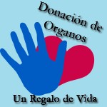 Cartel para llamar a la donación de órganos.