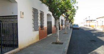 Calle cuyas obras han finalizado en La Palma.