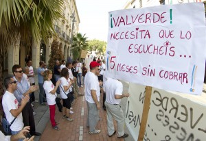 Manifestacion trabajadores Valverde 06