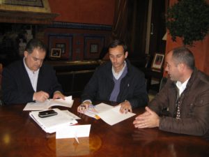 Firma Convenio La Palma CF