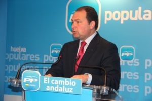 David Toscano, alcalde de Aljaraque, diputado provincial, vicepresidente de Giahsa y vicepresidente del PP, entre otros cargos.