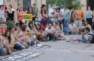 Acampada plaza de las Monjas 1