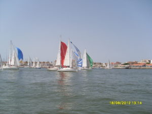 Salida del Descenso del Guadiana.