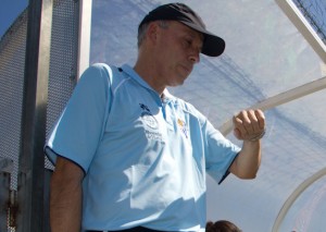 Antonio Toledo, entrenador del Cajasol Sporting Universidad.