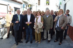 Alcalde con el Club de Oro de la Mesa Andaluza