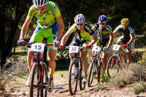 Prueba de BTT en Lepe