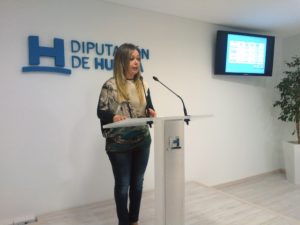 Rocío Cárdenas en rueda de prensa.