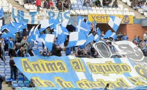 Aficionados del Recreativo de Huelva. (Espínola)