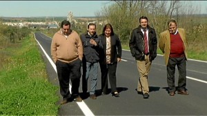 Inauguracion carretera Niebla Rociana