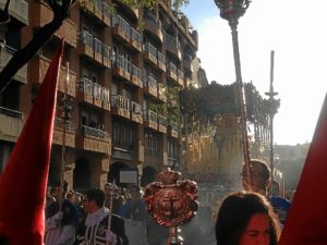 Paso de palio de Nuestra Señora de los Ángeles. (Celia HK)