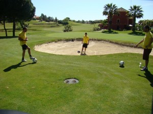 Footgolf en Islantilla.