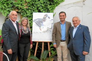 Presentación del cartel del festival flamenco de Moguer.