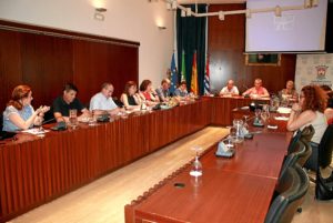 Reunión del Consejo Escolar en Cartaya.