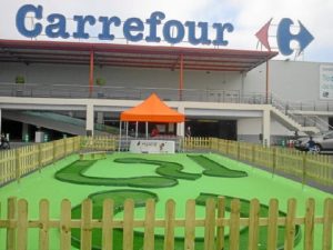 Instalaciones de Carrefour en Cartaya.