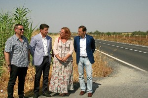 Visita a la carretera una vez finalizadas las obras de mejora.