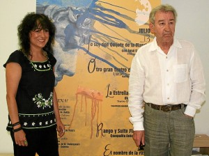 Elena Tobar y José Sacristán.