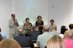 Manuela de Paz ha abierto el curso sobre logística.