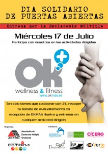 Cartel de la actividad 'Entrena por la esclerosis múltiple'