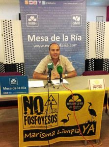 Anuncio de la presentación de la denuncia por la vía penal.