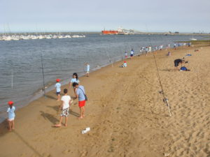 Pesca en la Semana Náutica Colombina.