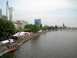 La feria de la Ribera de Frankfurt es una de las más importantes de Europa.