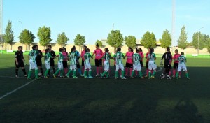 Partido de pretemporada entre el Fundación Cajasol y el Betis.