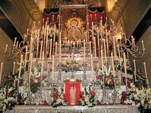 La Virgen de Montemayor.