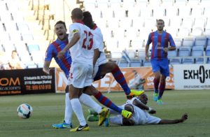 Iborra, uno de los mejores jugadores del Levante. (Espínola)