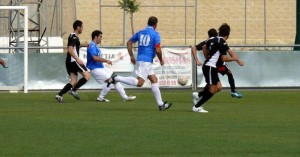 Partido de los veteranos del CD Hinojos.