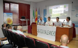 Un momento de la conferencia durante la Feria Agroalimentaria de San Juan.