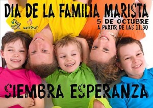 Cartel del Día de la Familia Marista.