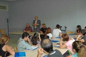 Inauguración de la Escuela de Padres.