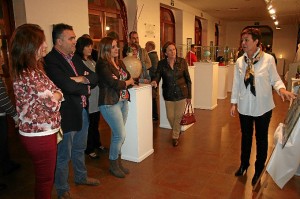 Inauguración de la exposición.