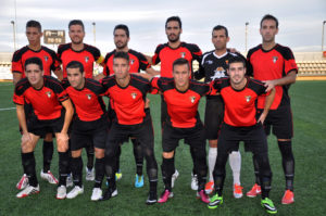 Plantilla del Ayamonte, temporada 2013-14. (Rúa)