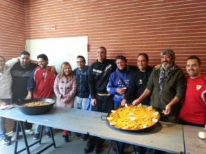 Partido solidario de futbito en Isla Cristina.