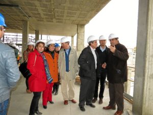 Visita a las obras del PAN.