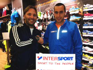 Convenio Intersport con Miguel Beltrán.