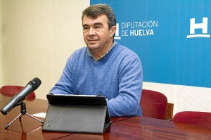 José Martín en rueda de prensa.
