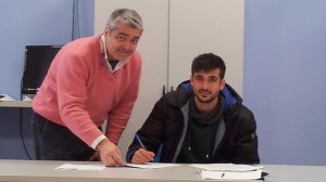 Álex Pérez, nuevo jugador del Recreativo de Huelva.