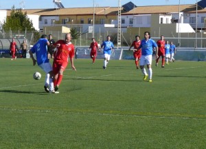 Veteranos del Hinojos ante Aznalcóllar.