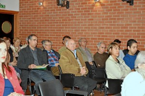 Público en el acto.