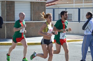 Ana Dias, atleta portuguesa, ganadora de la prueba.