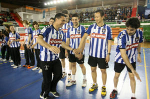 Paco Ojeda, entrenador del Recreativo IES La Orden, en la final del pasado año.